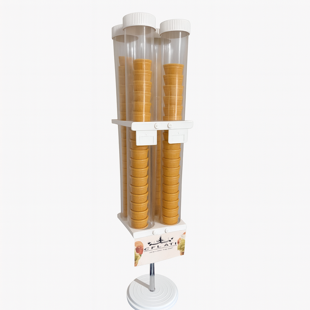 Ice cream cone stand -4 Tube