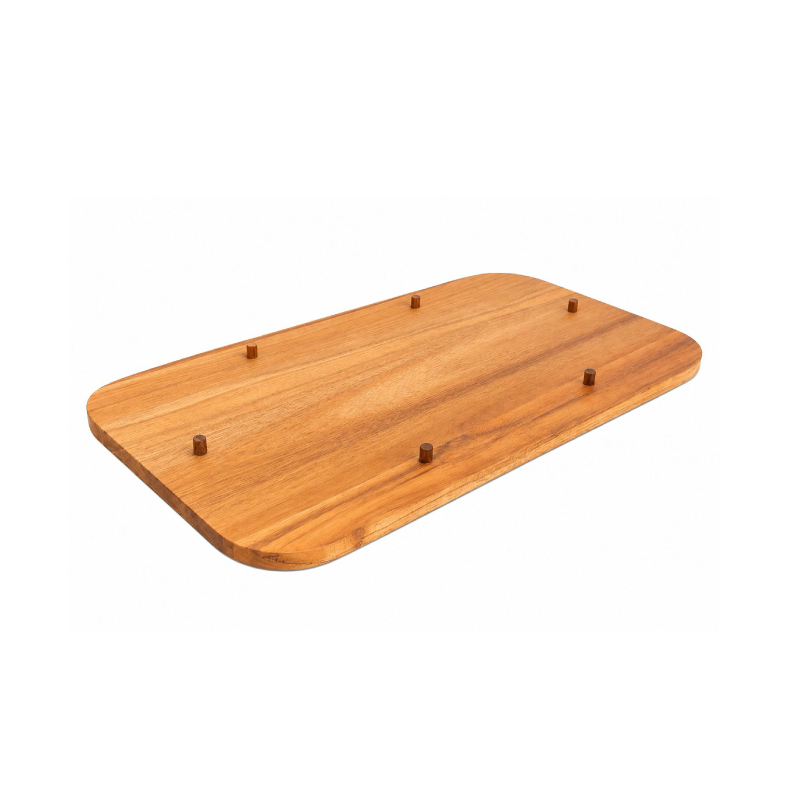 Domino Wooden Tray GN1/1 52.7cm x 32.1cm x 2.8 cm - Image 4