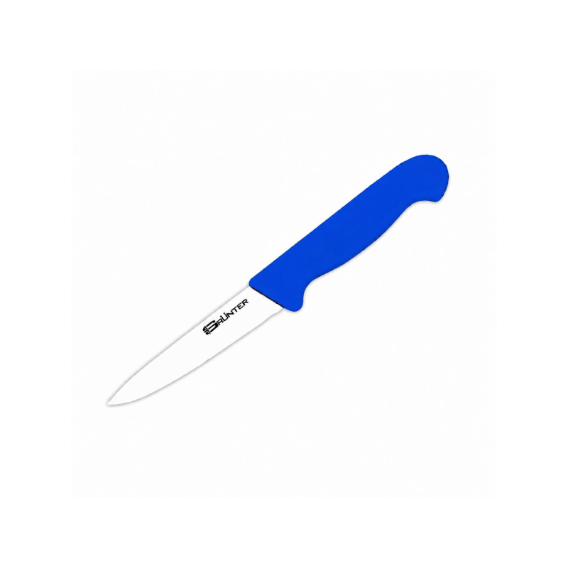Grunter-Pairing knife 100mm -Blue Handle